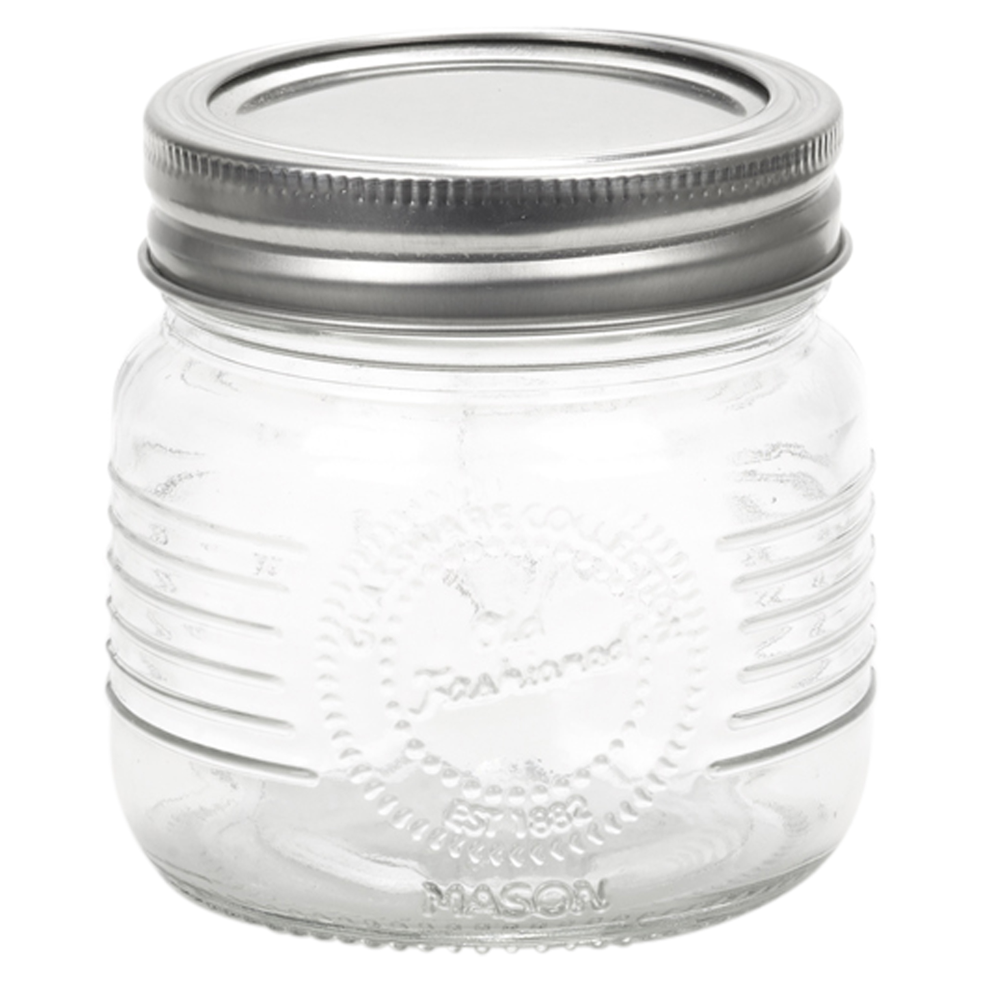 Screw Cap Mason Airtight Preserve Jars Glass Food Kitchen Storage ...