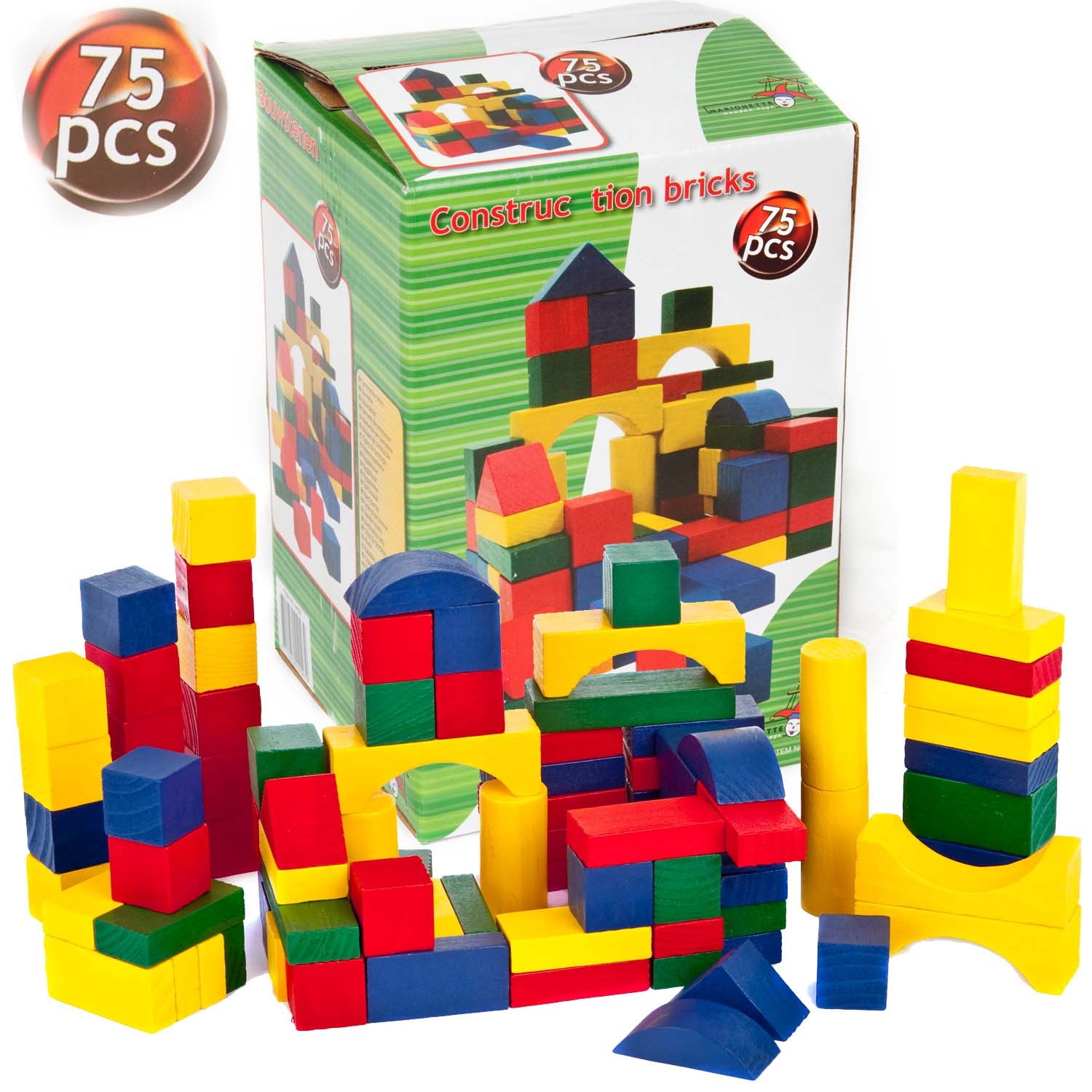 childrens wooden bricks