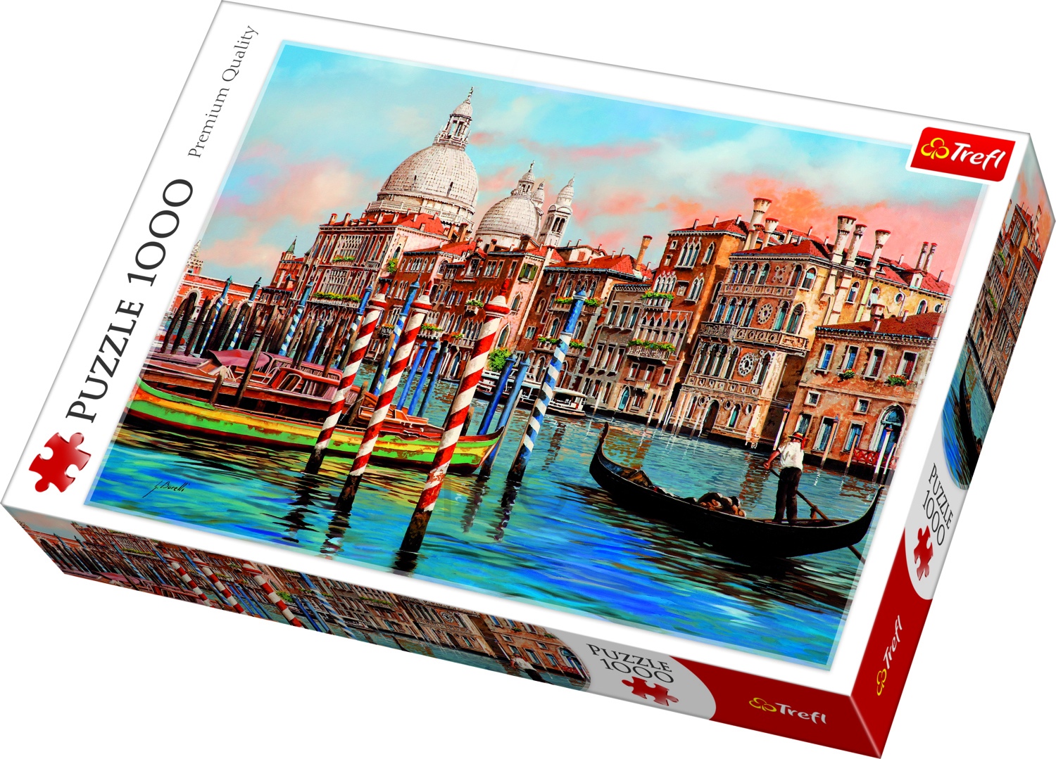 Puzzle Trefl 1000 Pezzi Adulto Grande Pomeriggio a Venezia Canal Grande  NUOVO