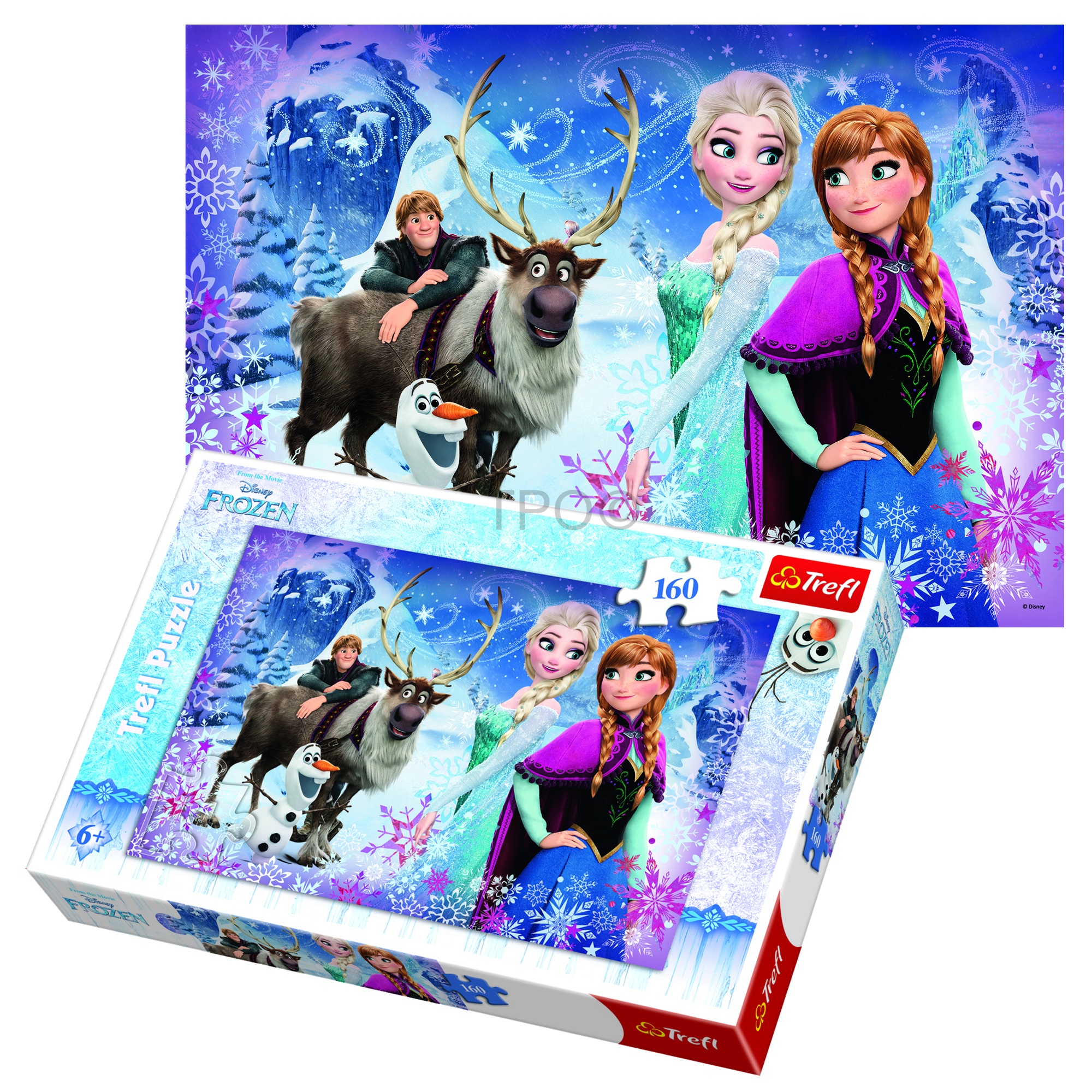 500 piece frozen puzzle