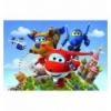 Puzzles - "60" - A flight around the world / CJ E&M Super Wings [17307]