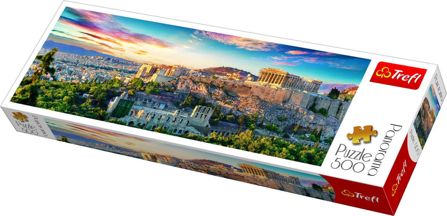 Trefl 500 Piece Panorama Adult Large Acropolis Athens Ancient Jigsaw