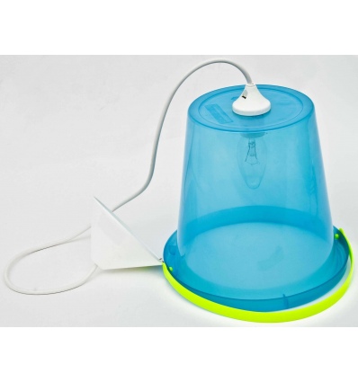 Lampshade Bucket - Blue