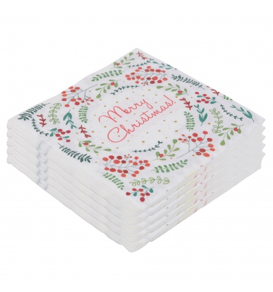 20 PCS Christmas Napkin Set [623505]