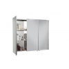 Croydex  Harper Stainless Steel Triple Door Cabinet [097941]