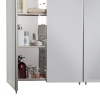 Croydex  Harper Stainless Steel Triple Door Cabinet [097941]