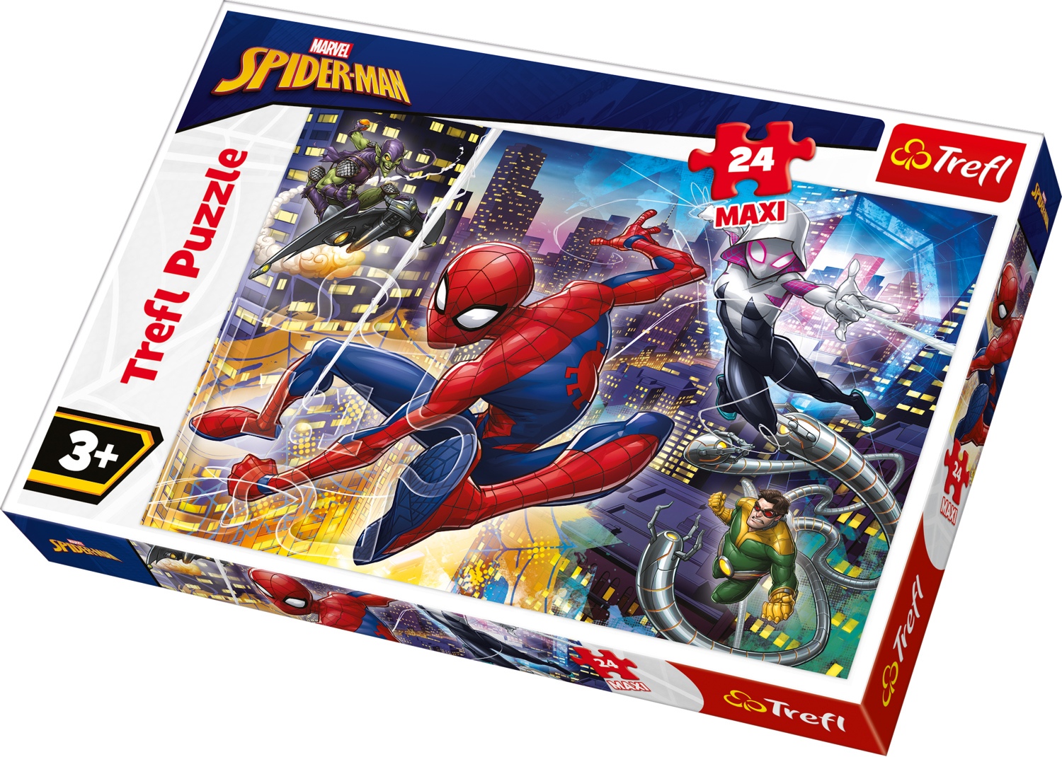 Trefl 24 Maxi Piece Kids Large Marvel SpiderMan Enemies