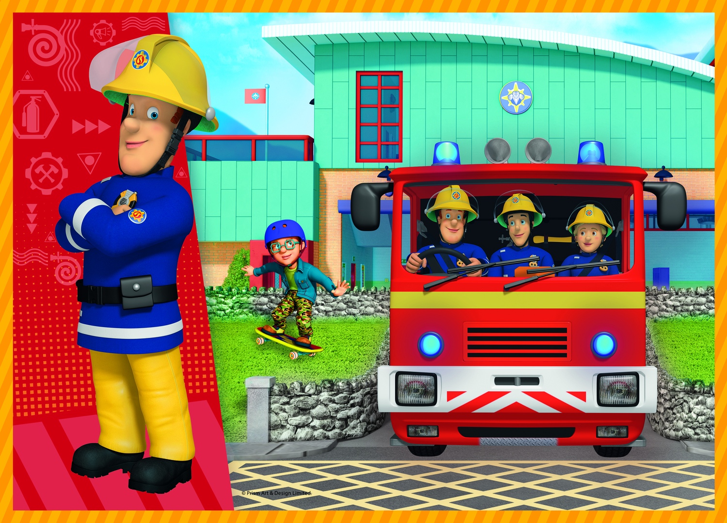 fireman sam wooden puzzle