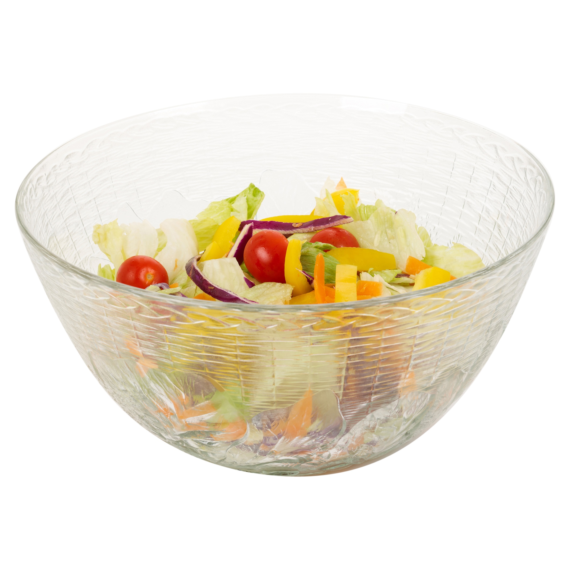 Duralex 28cm Large Toughened Glass Vegetable Mixing Fruit Salad Serving Bowl Ebay 8261