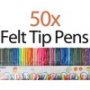 50x Felt Tip Pens [724164]