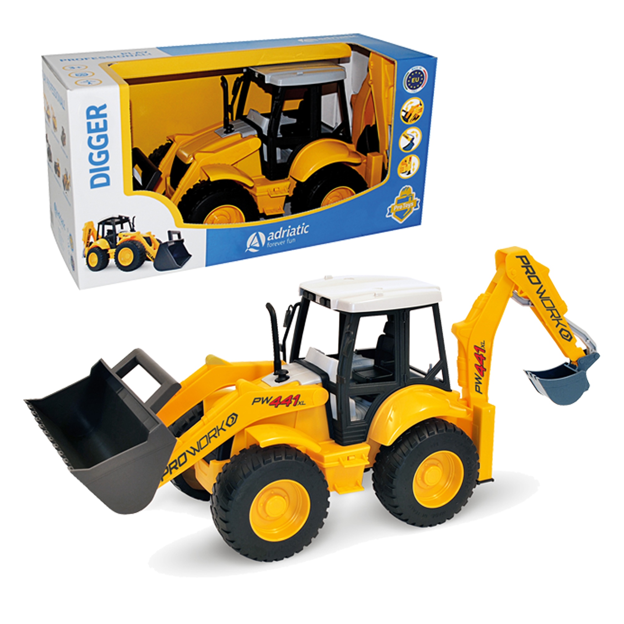 rolly toys backhoe