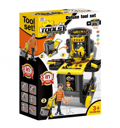 3 in 1 Deluxe Tool Set [008-928]