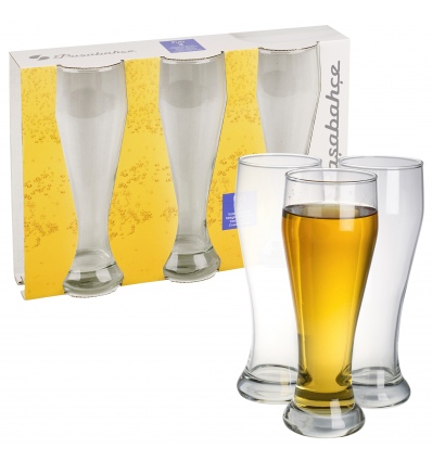 Pasabahce - 3 x 66.5cl Pub Beer Glass [023321]