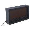 LED Fireplace 41x25cm with a Cable [234699]