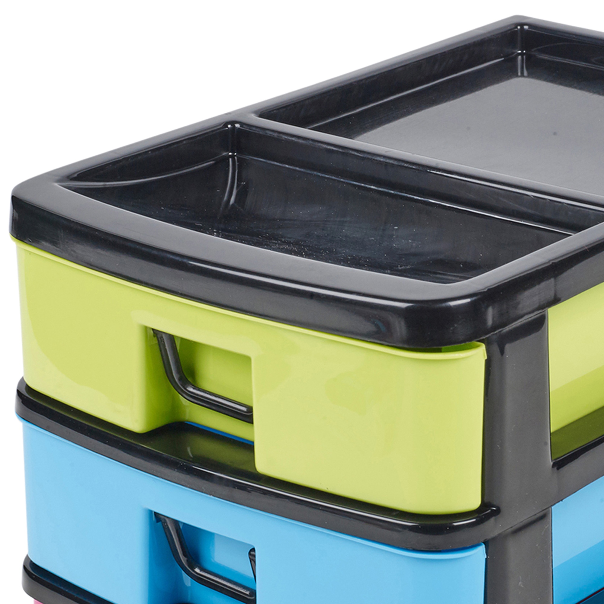 shallow plastic storage boxes