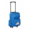 School Travel Roller Rucksack On Board Bag With Wheels (Grey-Blue-Green-Beige)