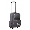 School Travel Roller Rucksack On Board Bag With Wheels (Grey-Blue-Green-Beige)