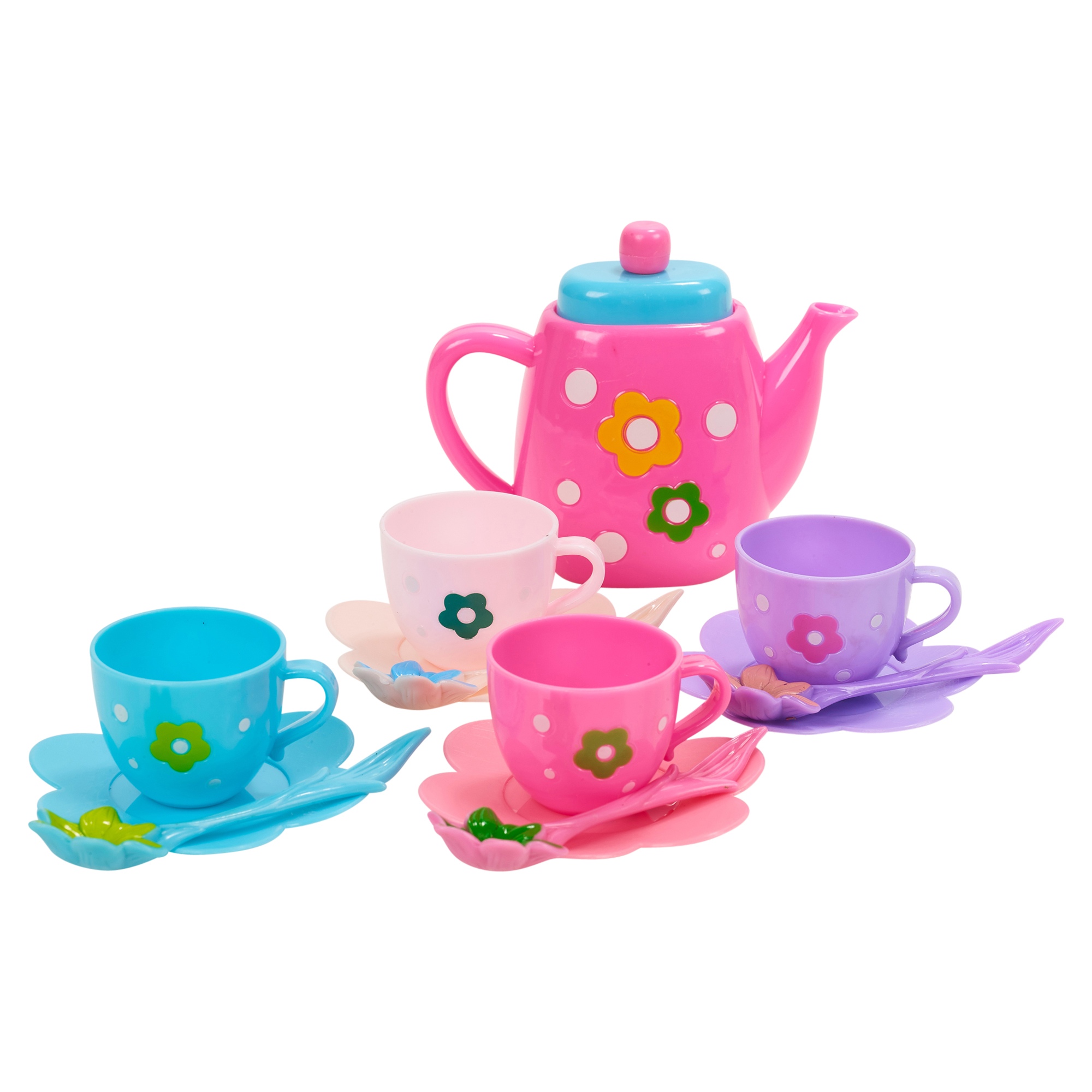 soft tea set toy