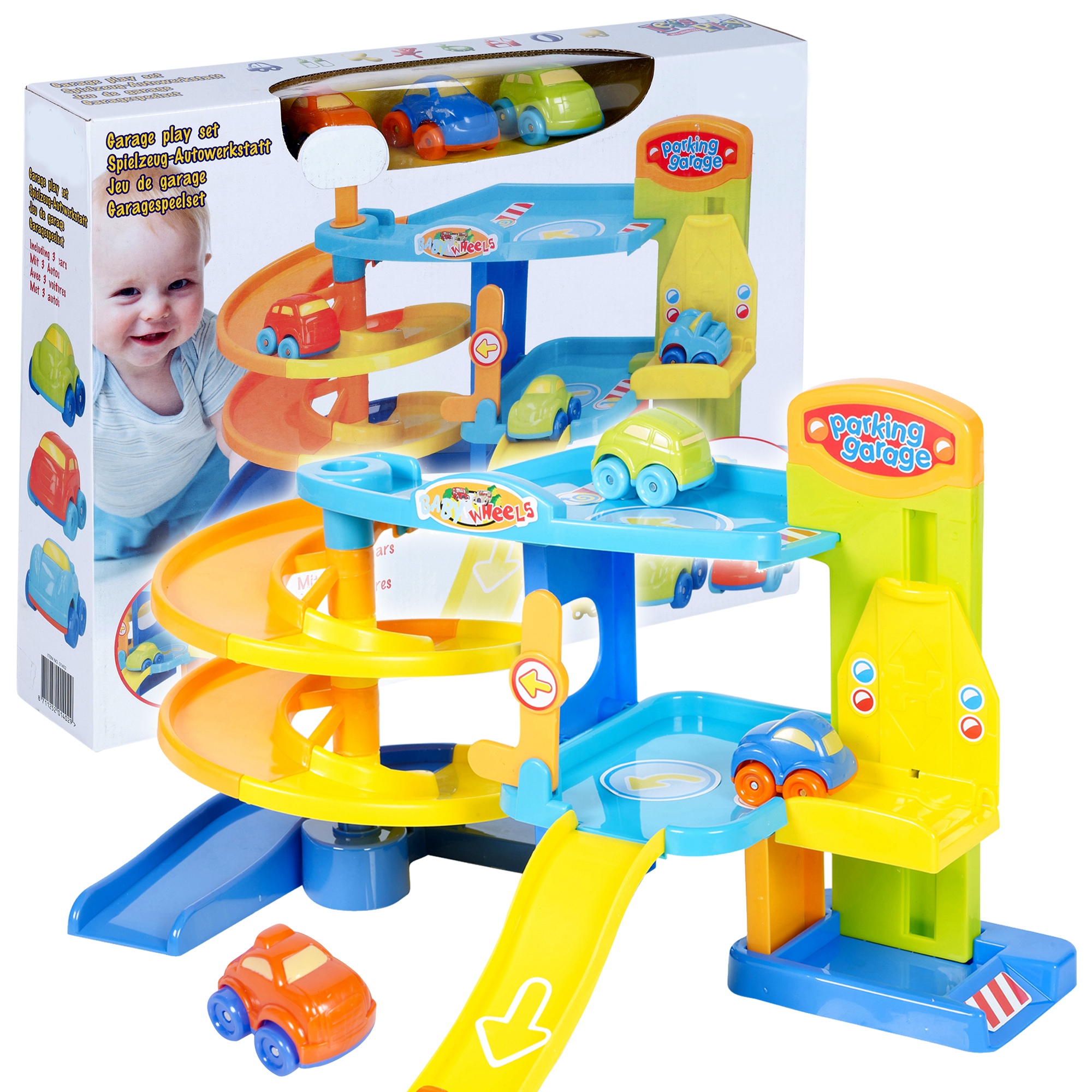 children's garage playset