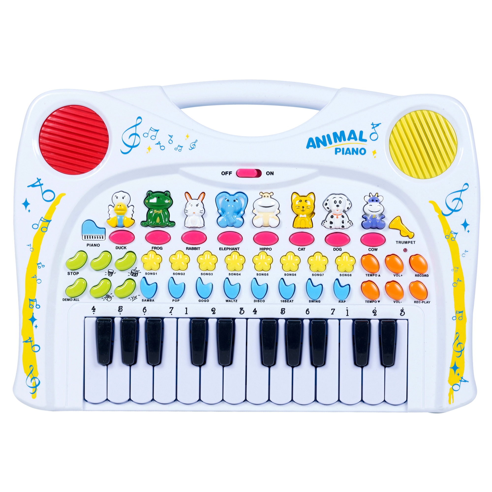 Children's Animal Noise Baby Piano Keyboard Musical Activity Toy