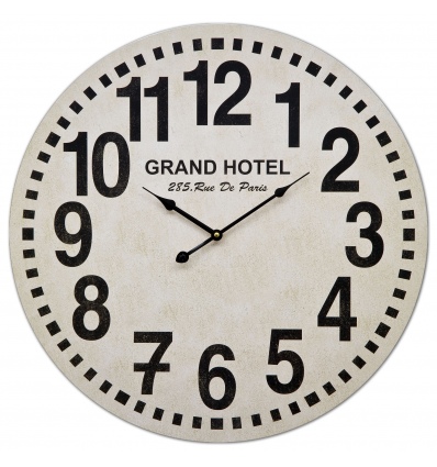 60cm Large Wall Clock [Grand Hotel - Paris]