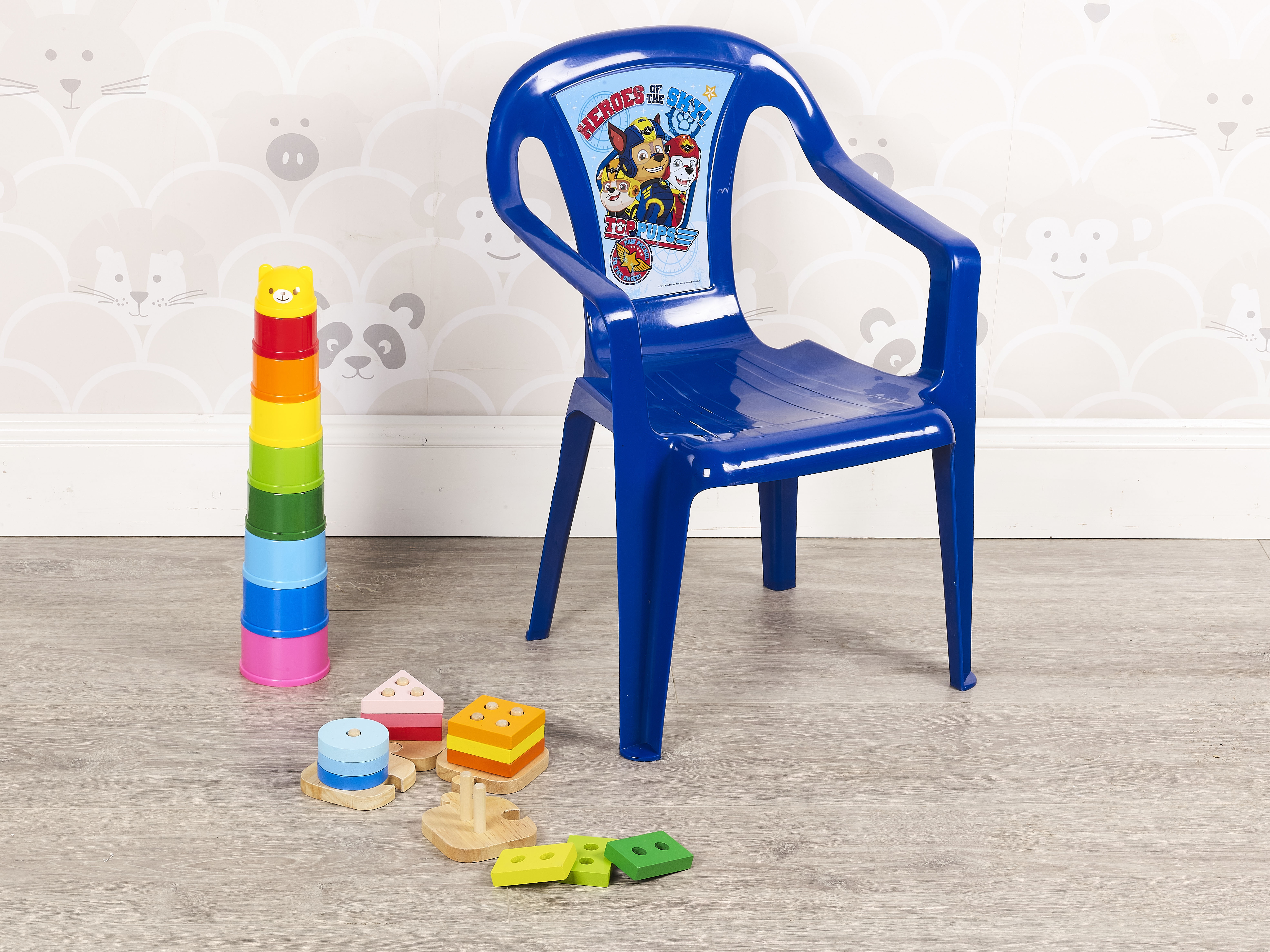 paw patrol plastic chair