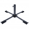 Steel Umbrella Base Grey [249979]