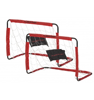 Dunlop Footbal Goals With Red Frame [020219]