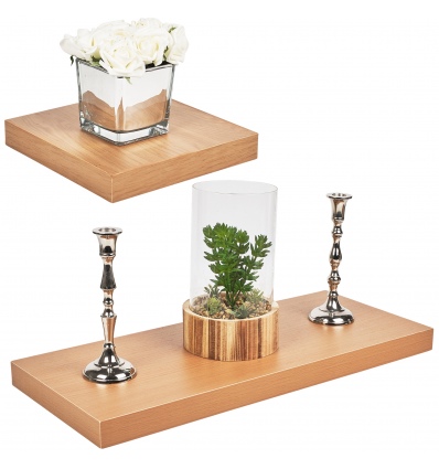 Beech Floating Shelves