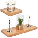 Beech Floating Shelves