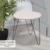 Metal Hairpin Leg & MDF Wood Top Side Table [430039]