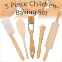 5pc Kids Wooden Baking Set [449913]