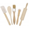 5pc Kids Wooden Baking Set [449913]