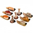 Sets of 24 Wooden Amuse Spoons  