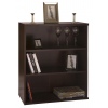 Three Shelf Wide Bookcase Unit - Tobacco [8047/21]