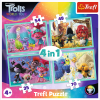 Puzzles - "4in1" - Troll's concert tour / Universal Trolls World Tour [34336]