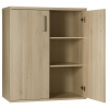 Two Door Three Shelf Cabinet - Acacia [8052/81]