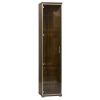 Tall Glass Display Cabinet - Walnut [8065/66]