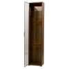 Tall Glass Display Cabinet - Walnut [8065/66]