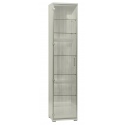 Tall Glass Display Cabinet - White [8012/66]