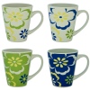 Floral Sketch Design Mug Set [517339]