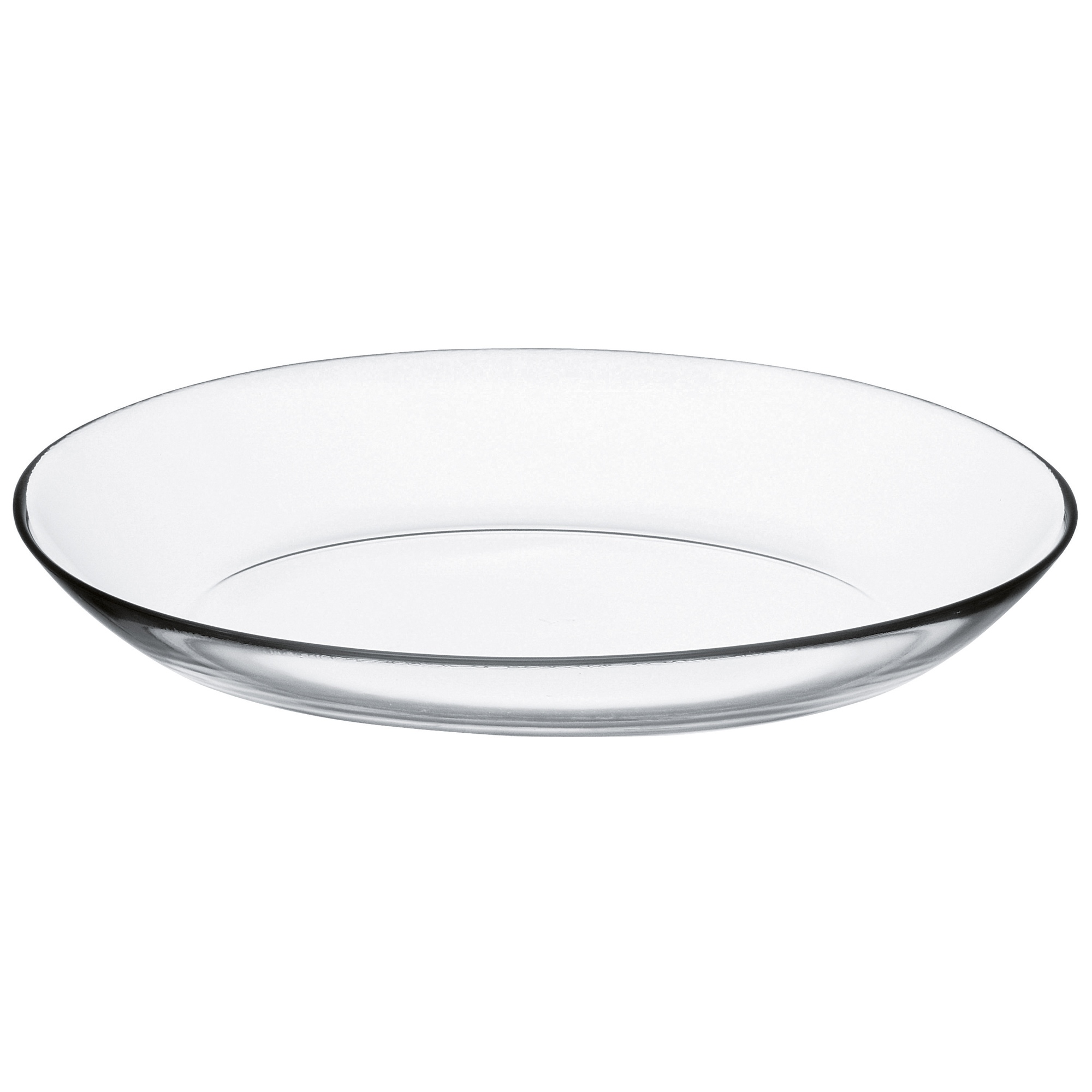 29cm & 33cm Clear Glass Oval Food Serving Plate Platter Bowl Tray ...