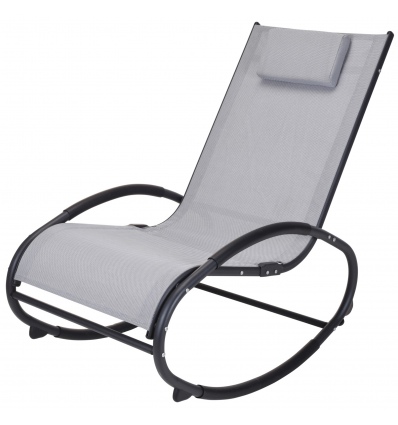 Garden Rocking Chair With Pillow