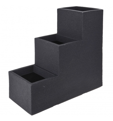 Cubed Flower Pot Steps