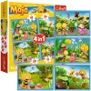 Puzzles - "4in1" - Maya the Bee adventures [34356]