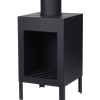 Square Chimney Fire Place 30x30x100 [788222]