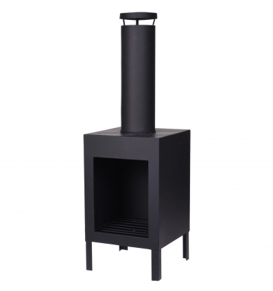 Square Chimney Fire Place 30x30x100 [788222]