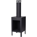 Square Chimney Fire Place 30x30x100 [788222]