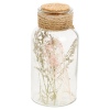 Flower In Glass Bottle 2 Ass