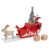 Wooden Sleigh Advent Calendar